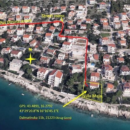 Villa Maja Traù Esterno foto